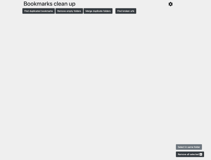 Chromeのブックマーク整理に便利な拡張機能「Bookmarks clean up」